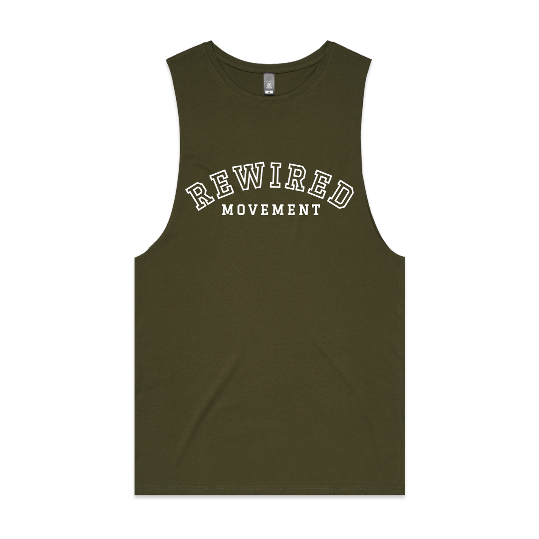 Rewired Varsity Tank (Mens - AS Colour Barnard Tank 5025)