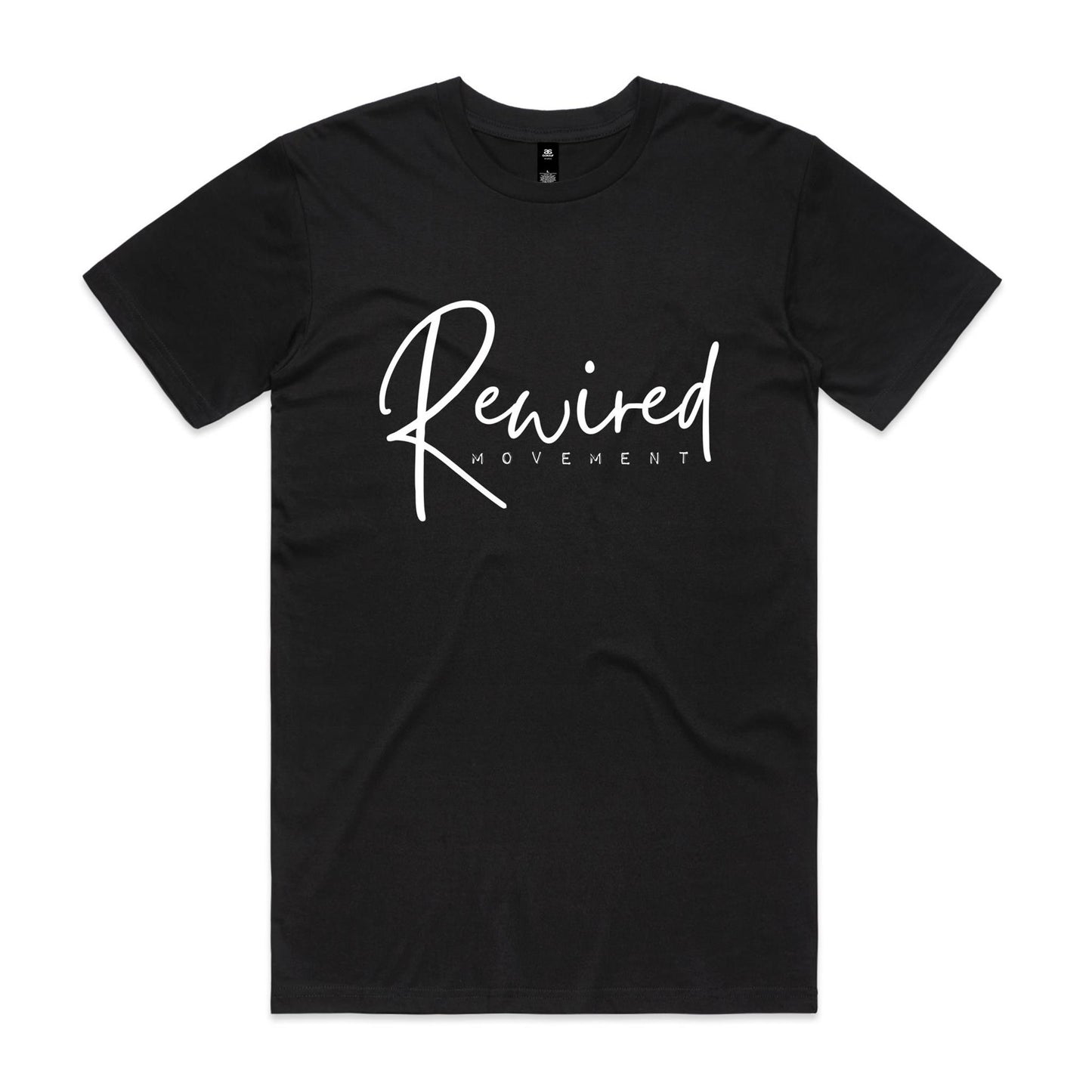 Rewired - Running Writing (AS Colour Staple Tee)