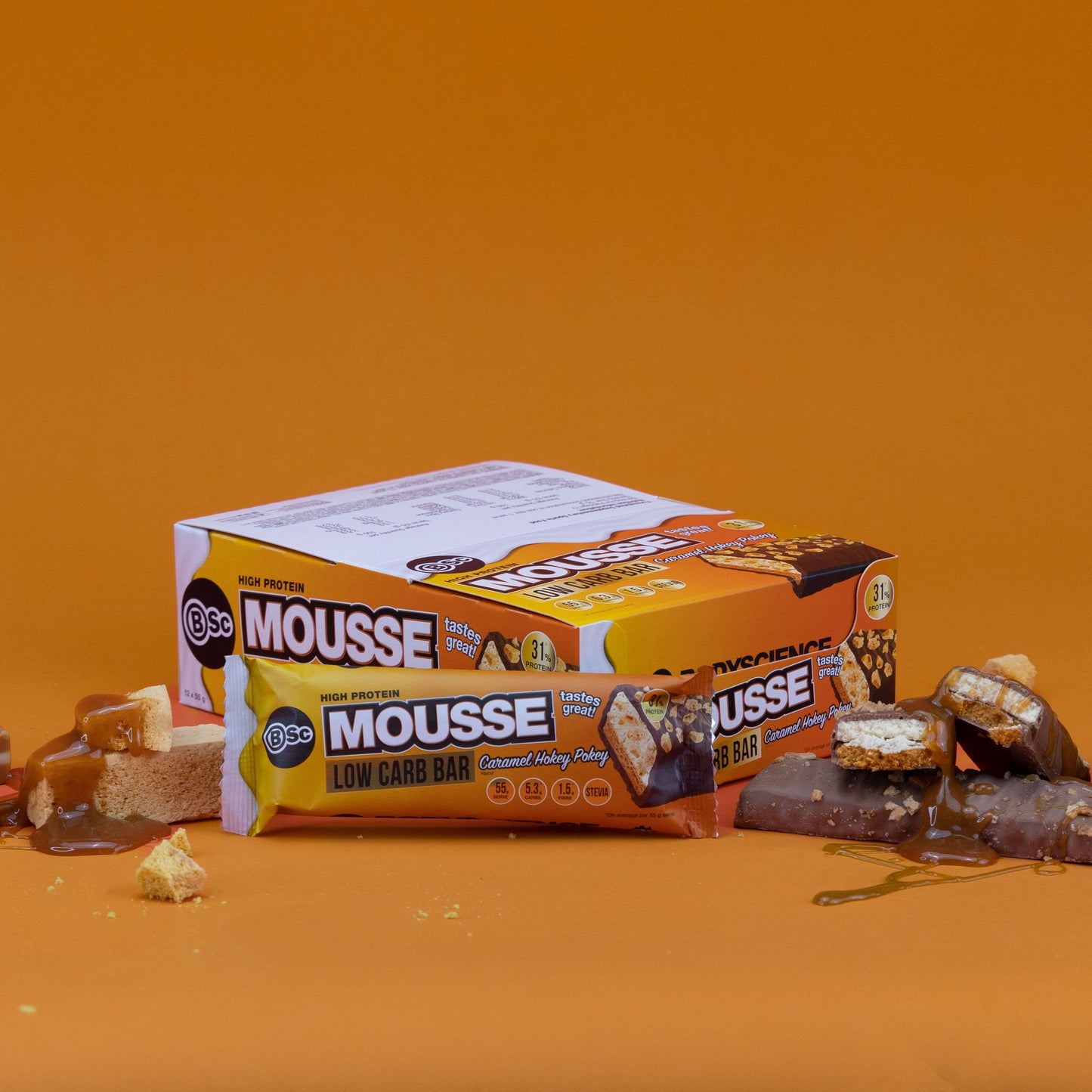 High Protein Low Carb Mousse Bar 55g