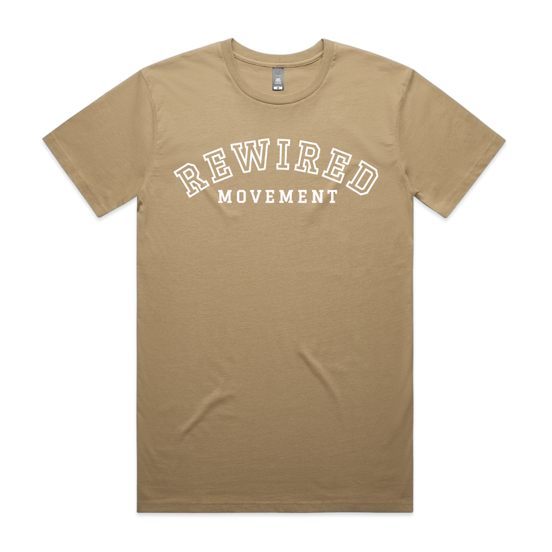Rewired Varsity Tee (Mens - AS Colour Staple 5001)