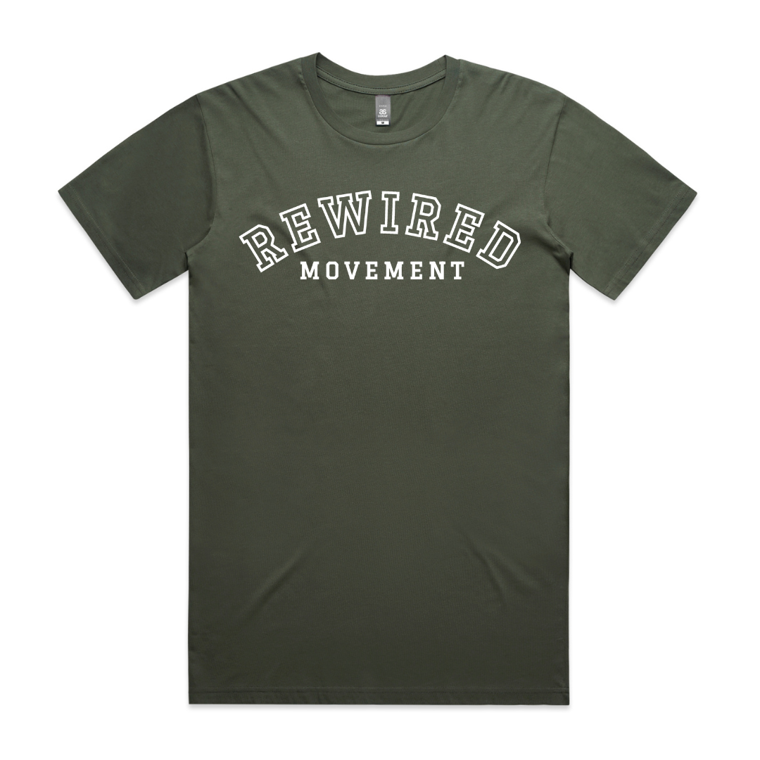 Rewired Varsity Tee (Mens - AS Colour Staple 5001)