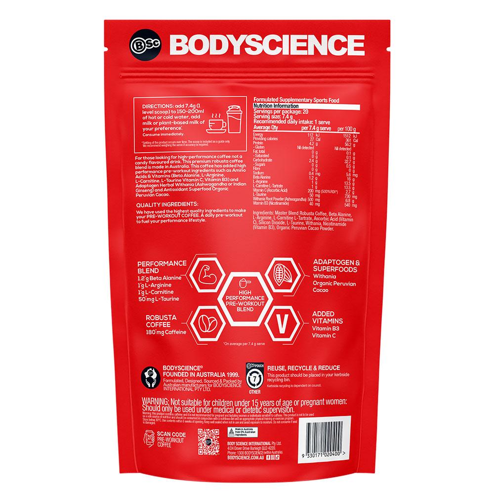 Pre-Workout Robusta Coffee 150g
