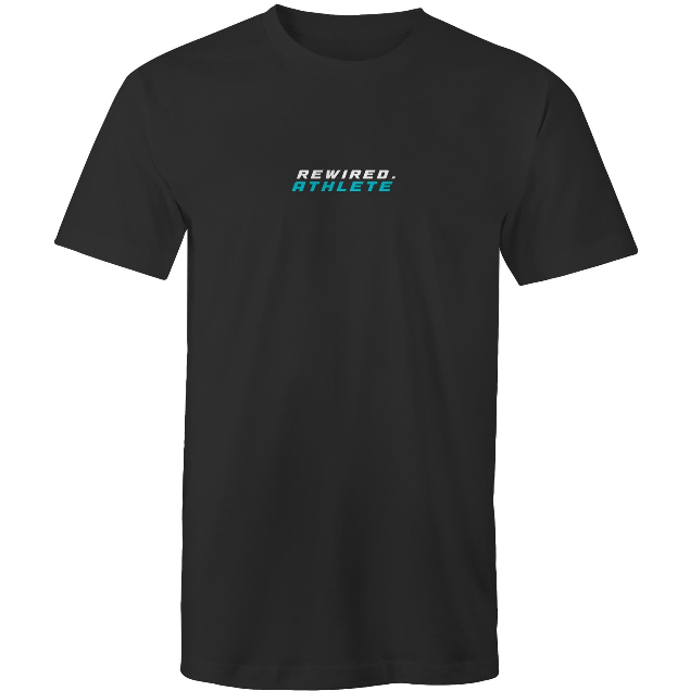 Mens Hybrid Athlete Tee - Black or White (AS Colour Staple Tee 5001)