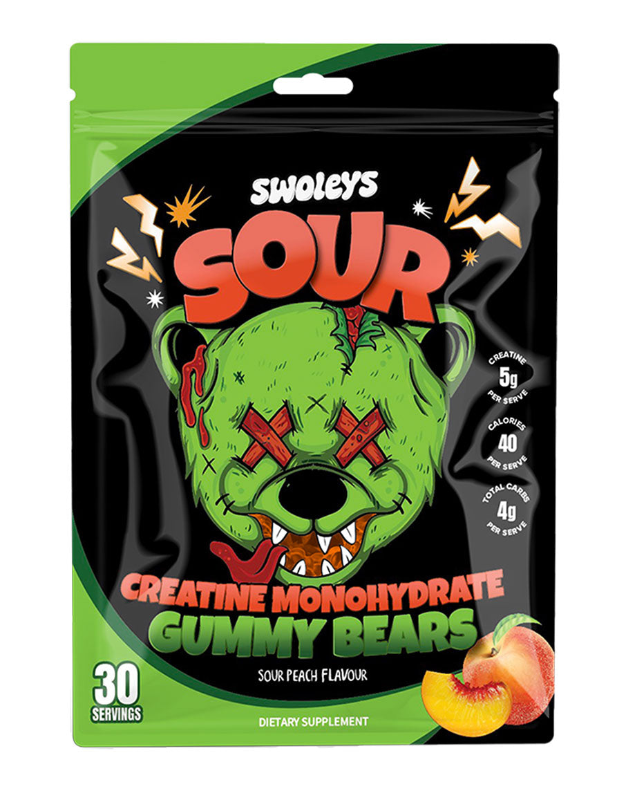 Creatine Gummy Bears by Swoleys
