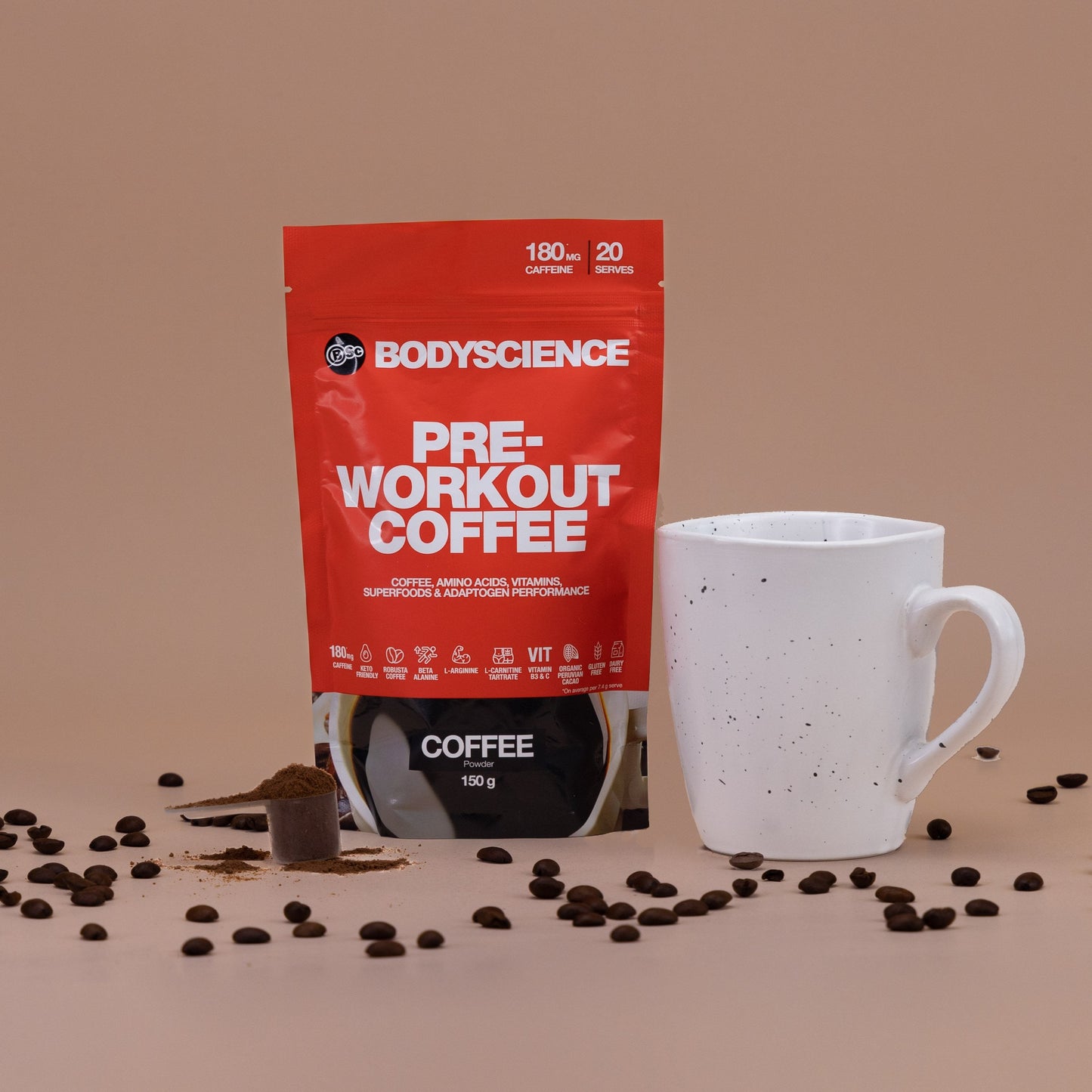 Pre-Workout Robusta Coffee 150g