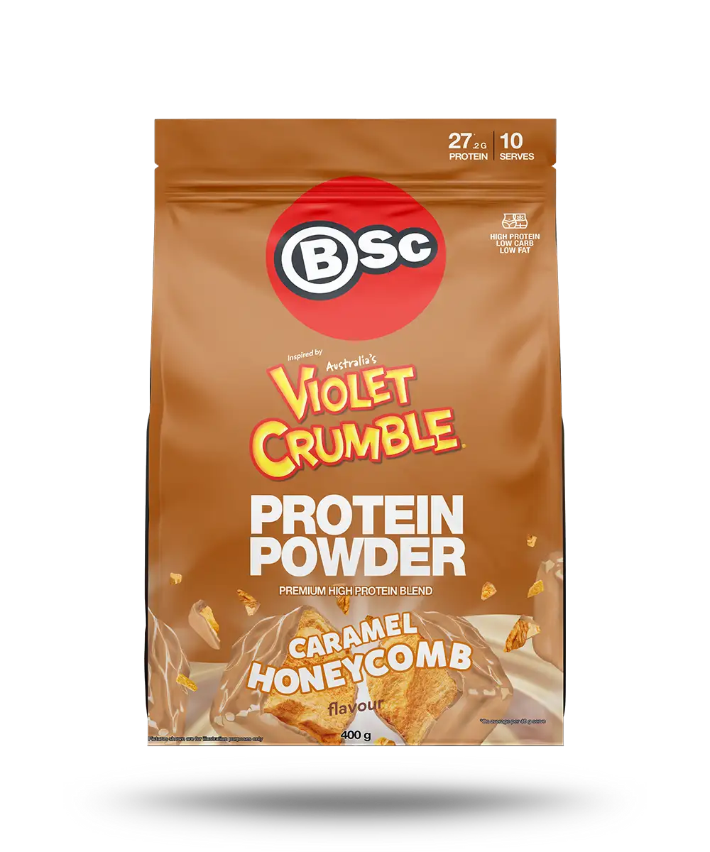 BSc x Violet Crumble Protein Powder