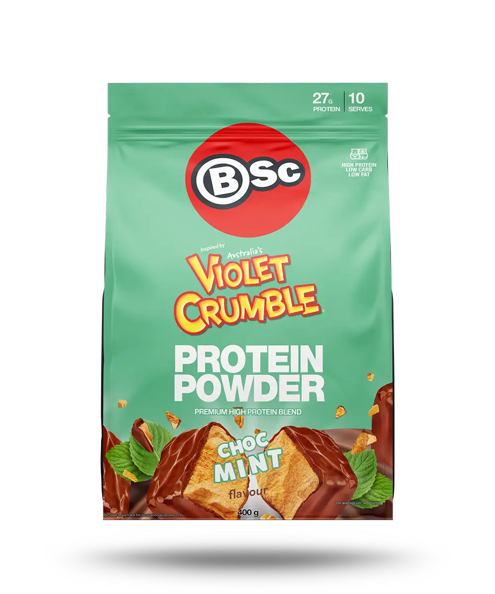 BSc x Violet Crumble Protein Powder
