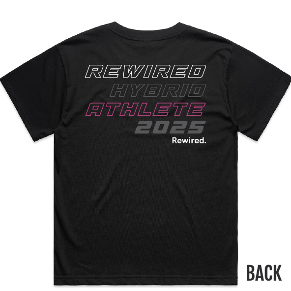 Womens Hybrid Athlete Tee - Black or White (AS Colour Martina Tee 4006)