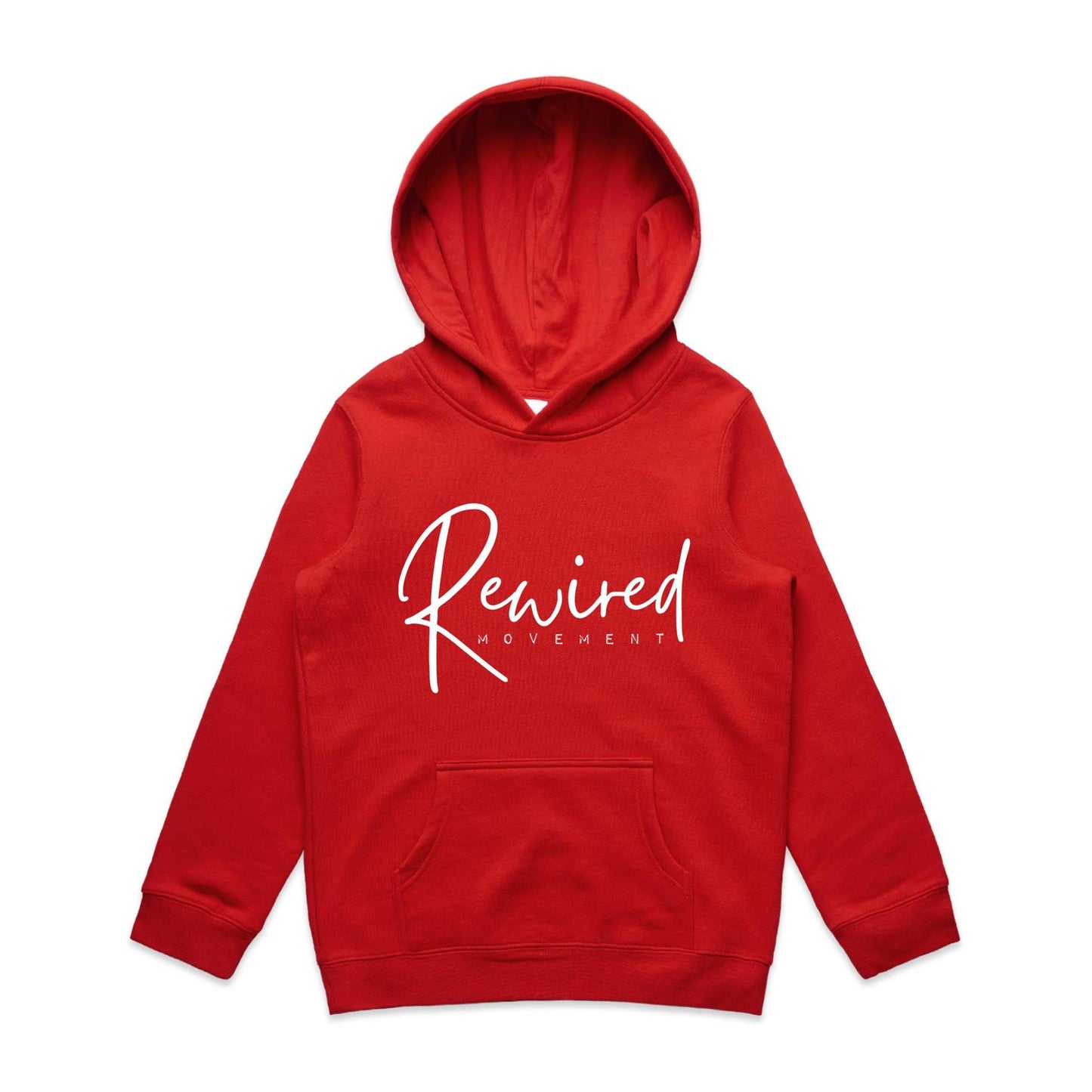 Kids - Rewired - Running Writing (AS Colour - Youth Supply Hood)