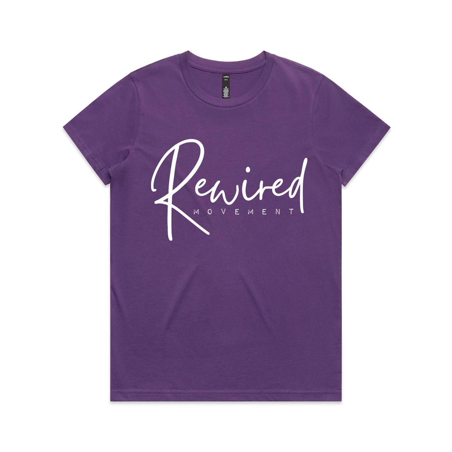 Rewired - Running Writing (AS Colour Women's Maple Tee)