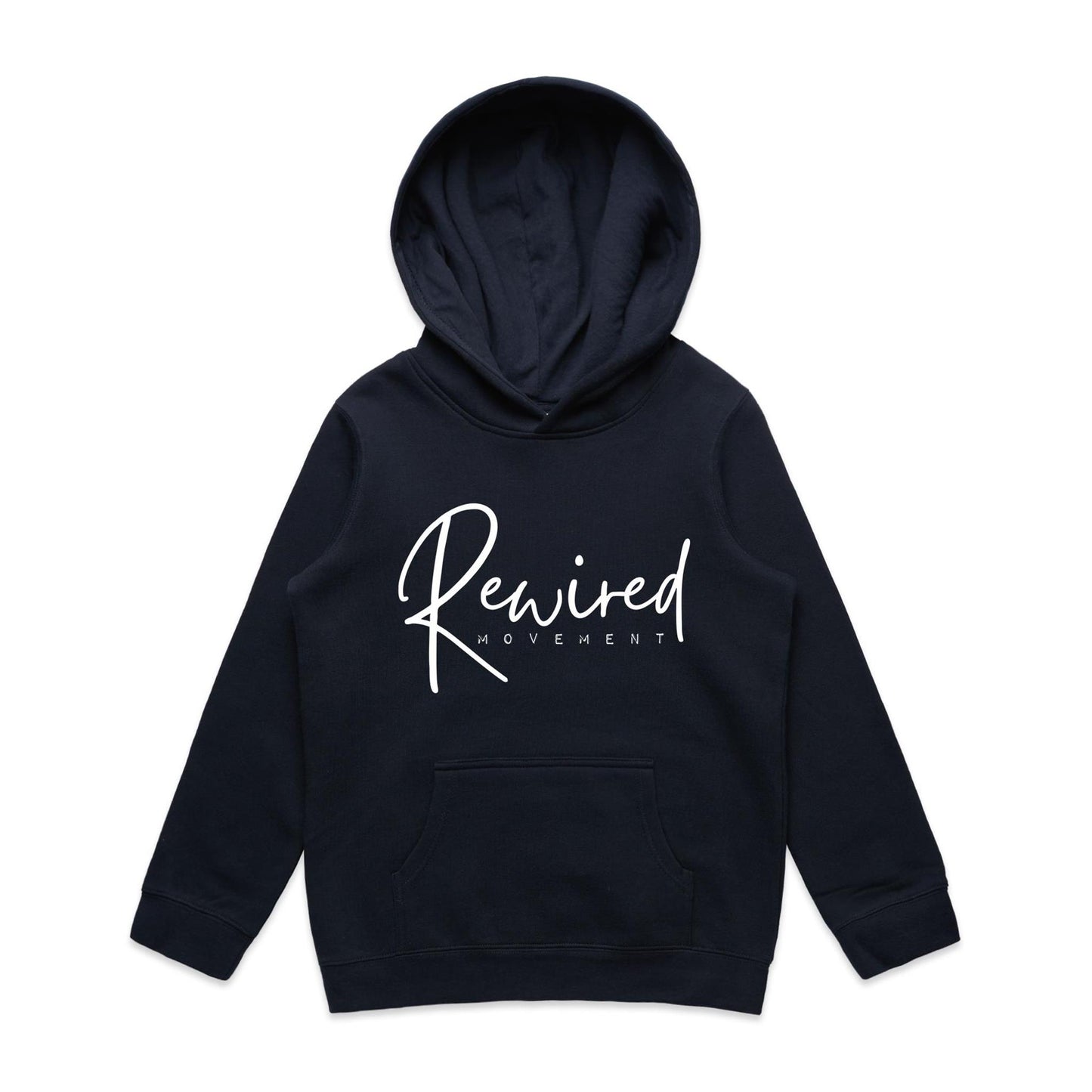 Kids - Rewired - Running Writing (AS Colour - Youth Supply Hood)