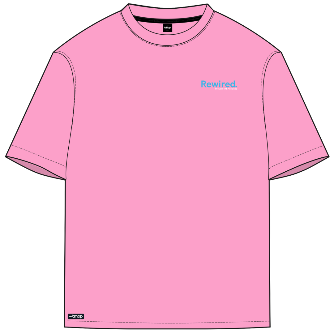 Pink Oversized Unisex Tee