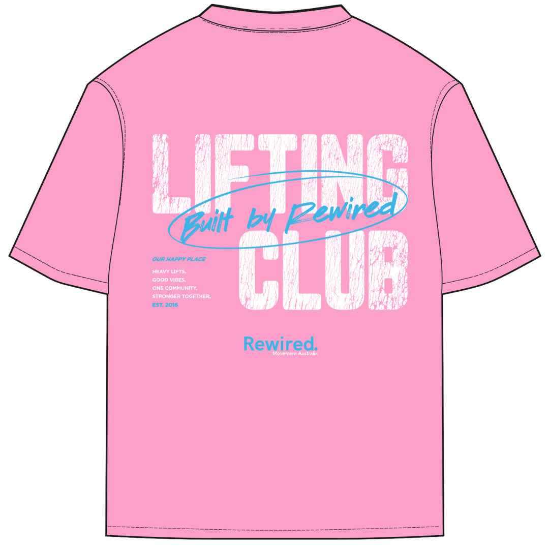 Pink Oversized Unisex Tee