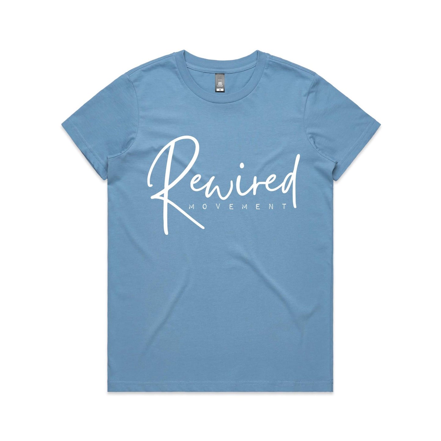 Rewired - Running Writing (AS Colour Women's Maple Tee)