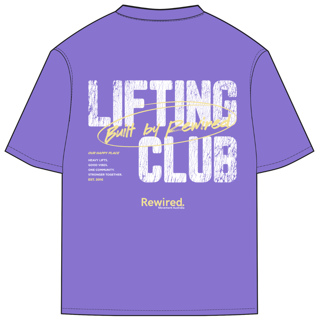 Purple Oversized Unisex Tee