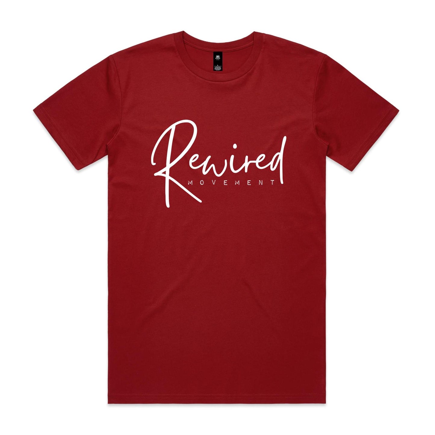 Rewired - Running Writing (AS Colour Staple Tee)