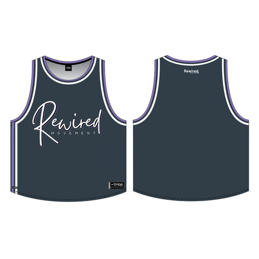 Crop Sublimated Basketball Singlet