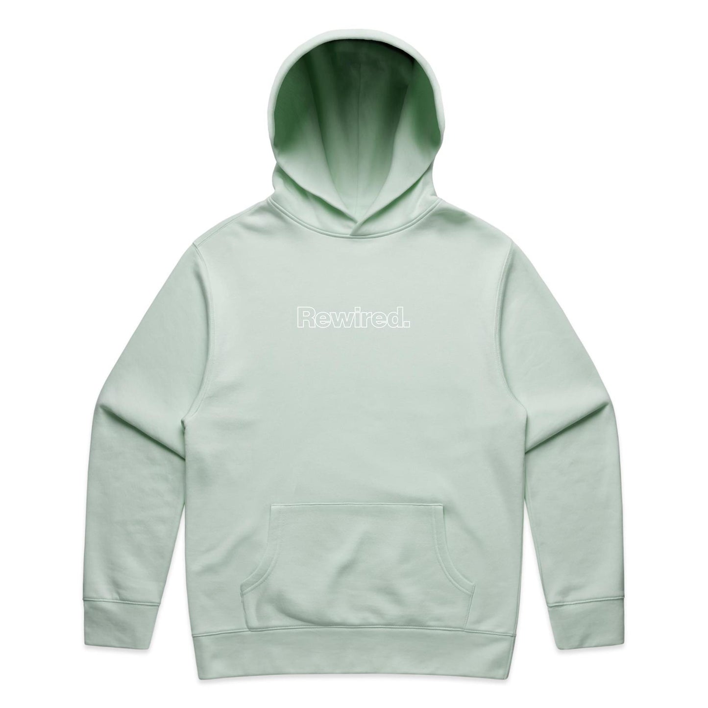Rewired Our Happy Place Pink (Front and Back Design) - AS Colour Relax Hood - Unisex