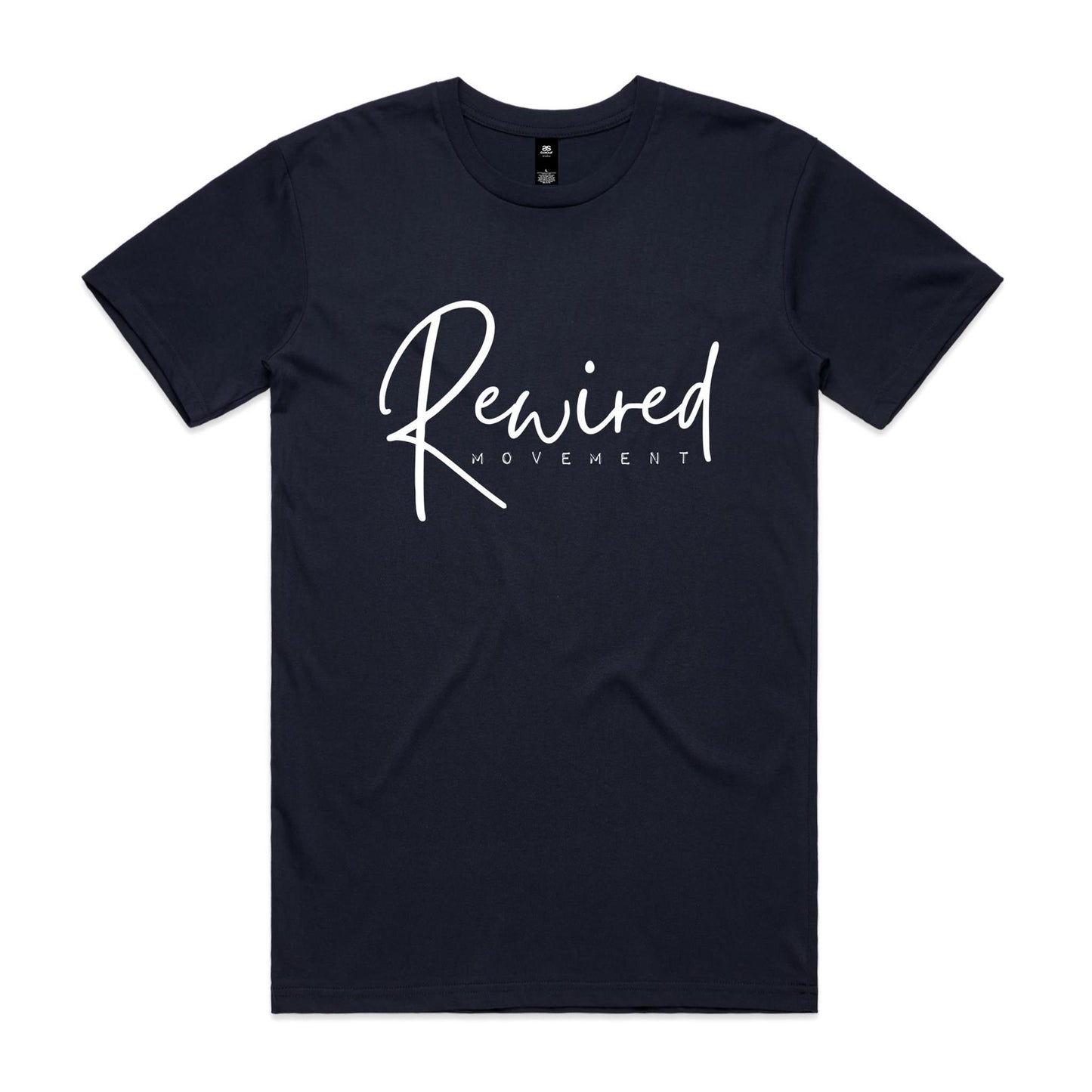 Rewired - Running Writing (AS Colour Staple Tee)