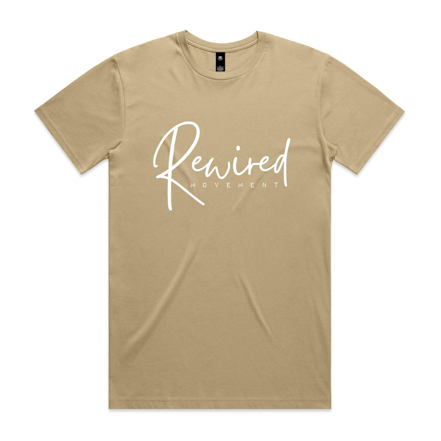 Rewired - Running Writing (AS Colour Staple Tee)