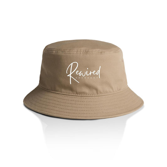 Rewired - Running Writing (AS Colour Bucket Hat)