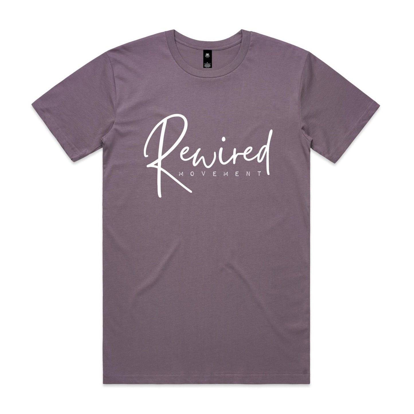 Rewired - Running Writing (AS Colour Staple Tee)