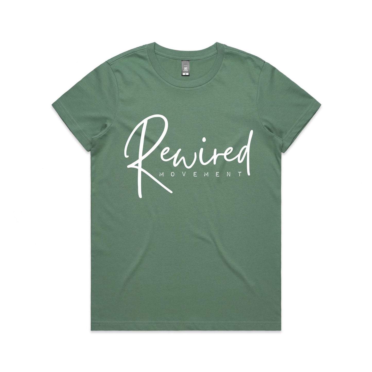 Rewired - Running Writing (AS Colour Women's Maple Tee)