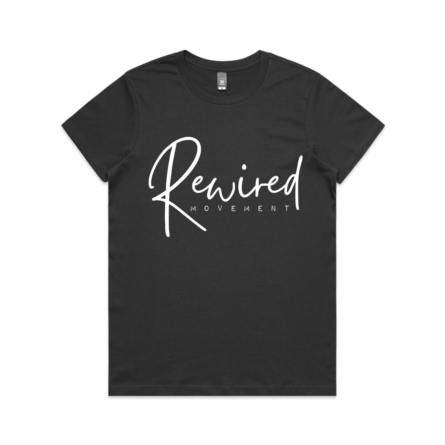 Rewired - Running Writing (AS Colour Women's Maple Tee)