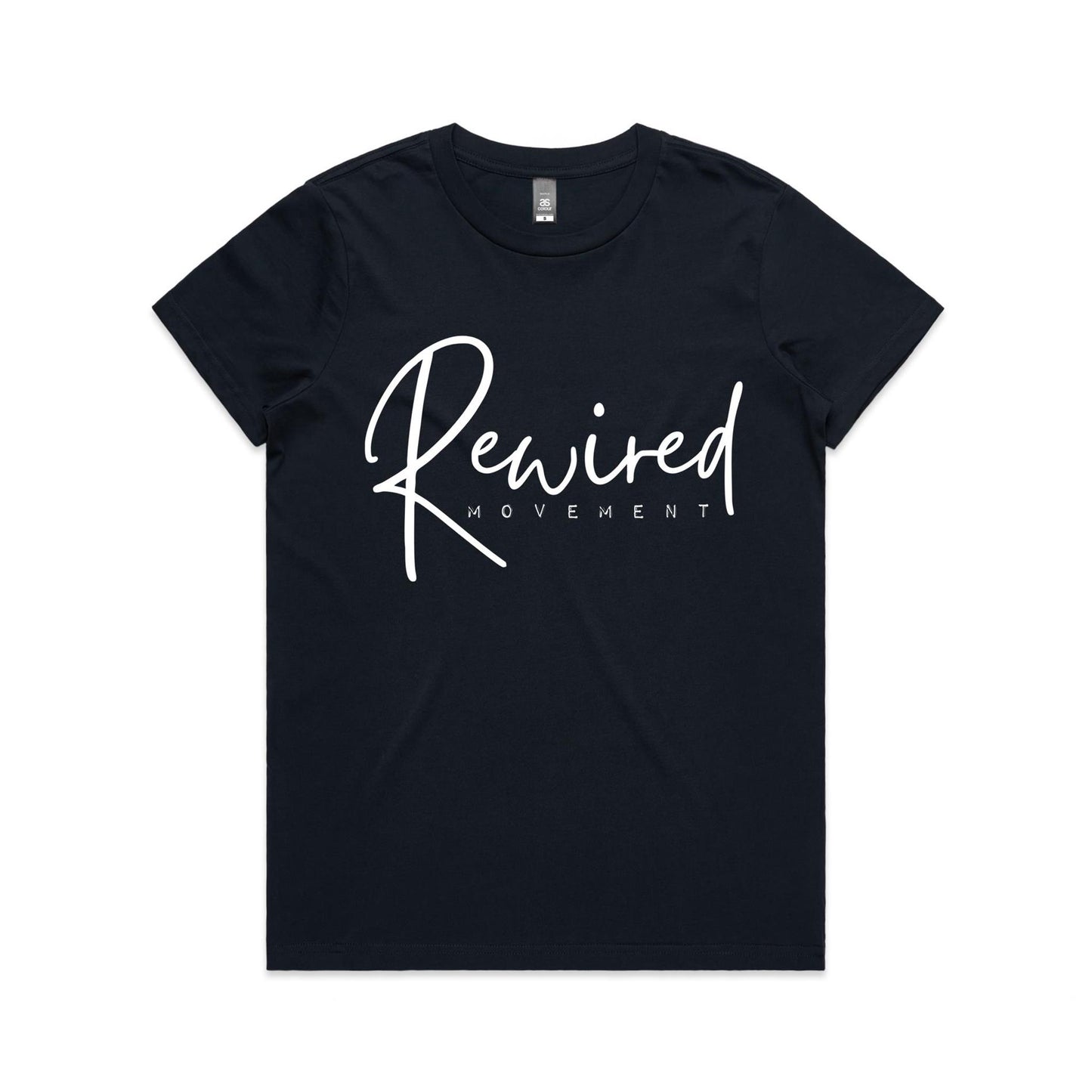 Rewired - Running Writing (AS Colour Women's Maple Tee)