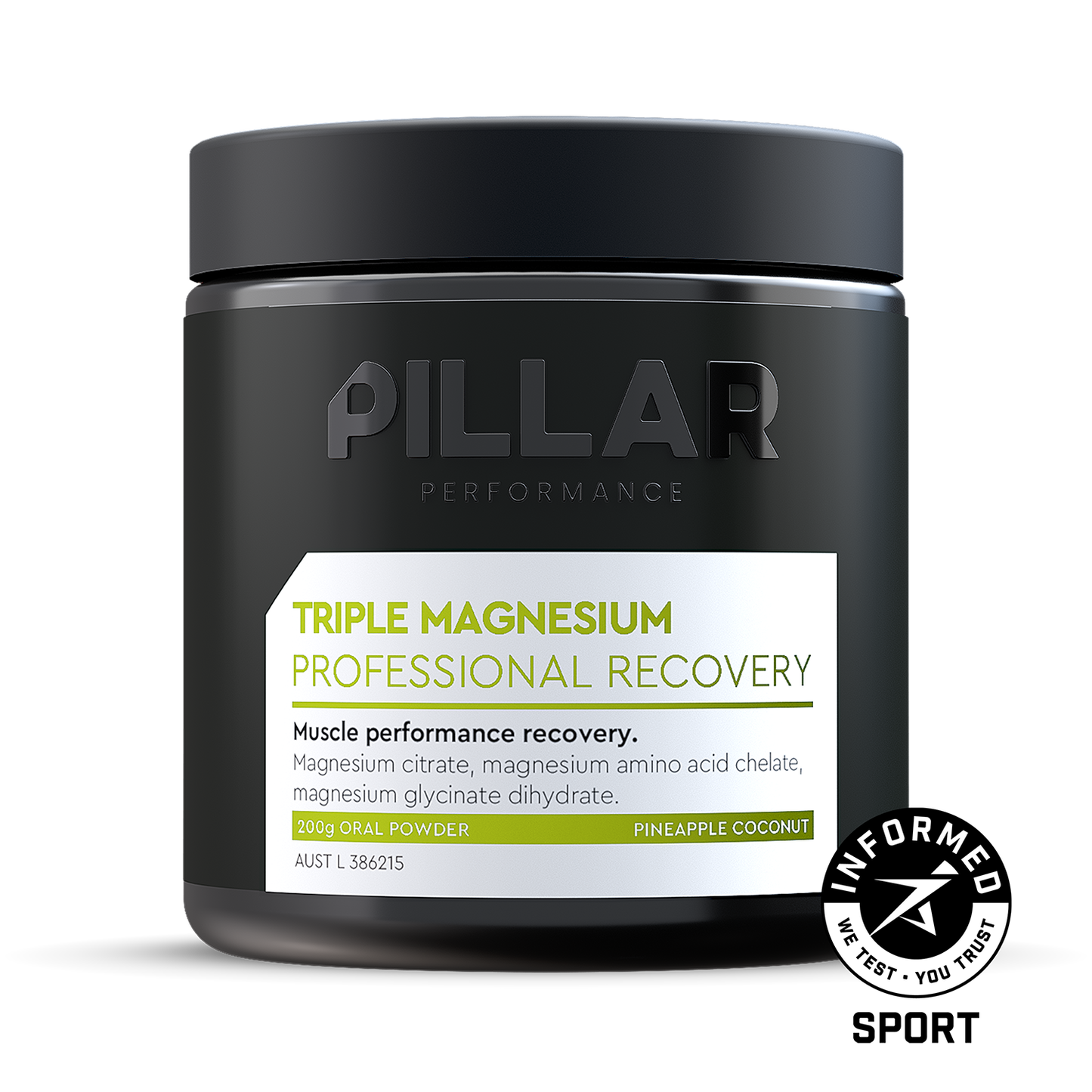 TRIPLE MAGNESIUM POWDER - Pineapple Coconut