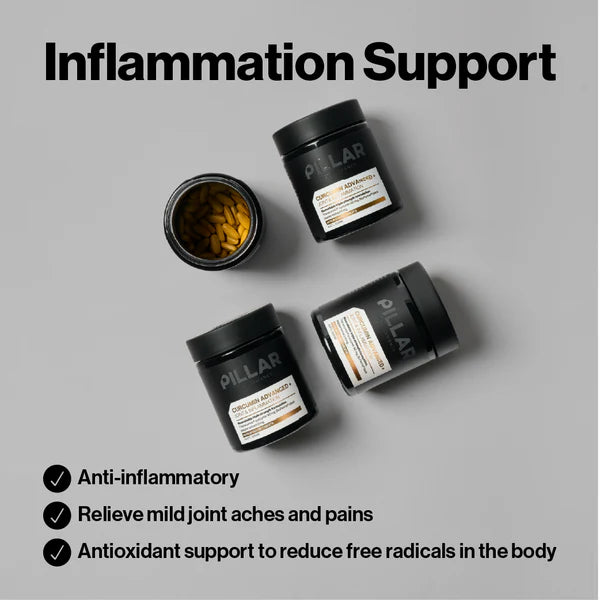 CURCUMIN ADVANCED+ (JOINT & INFLAMMATION SUPPORT) by Pillar