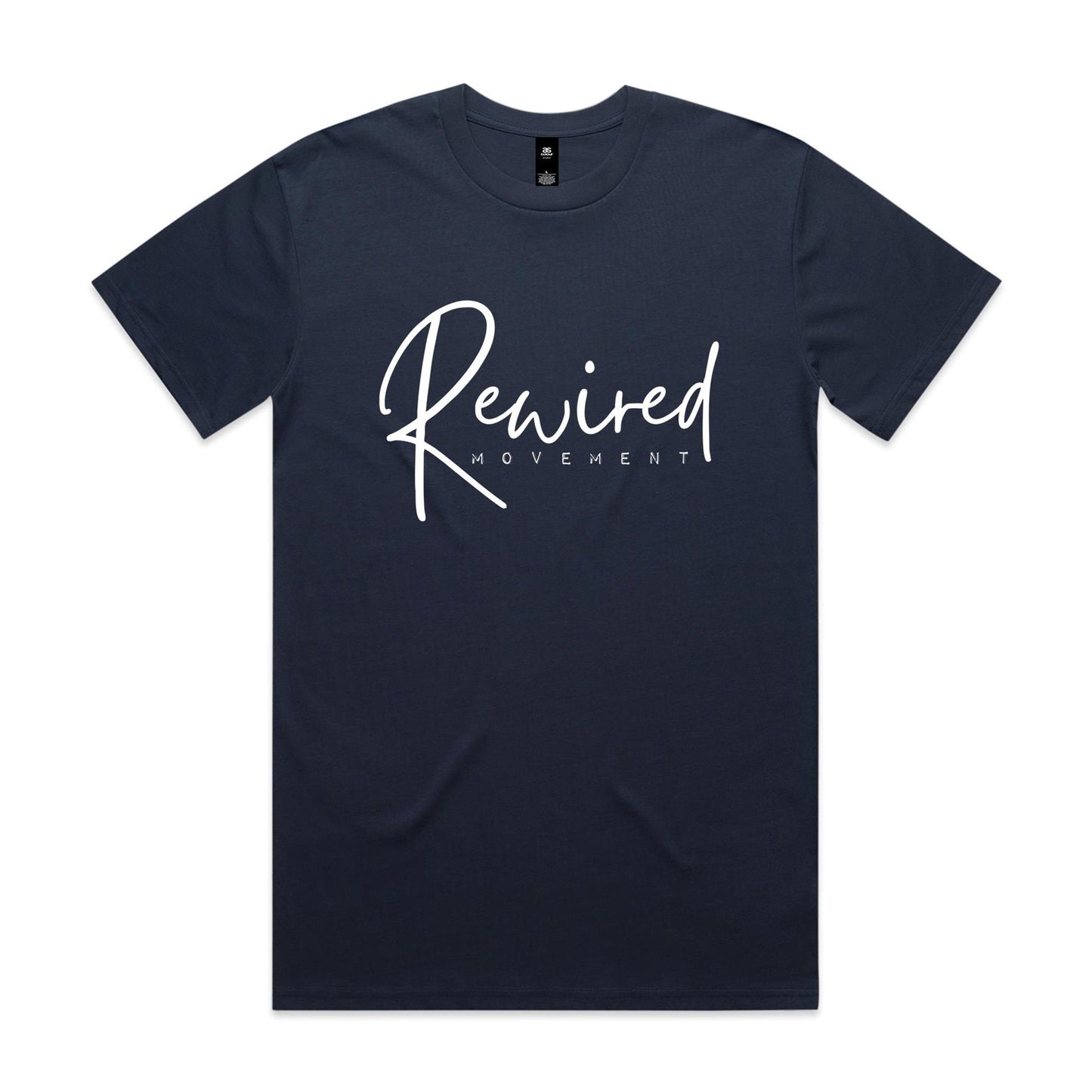 Rewired - Running Writing (AS Colour Staple Tee)