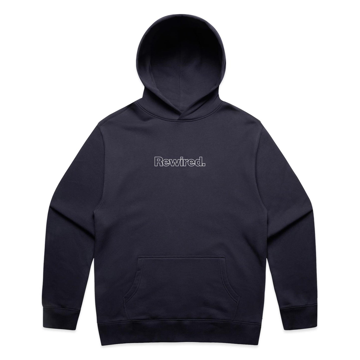 Rewired Our Happy Place Grey (AS Colour Relax Hood - Unisex)