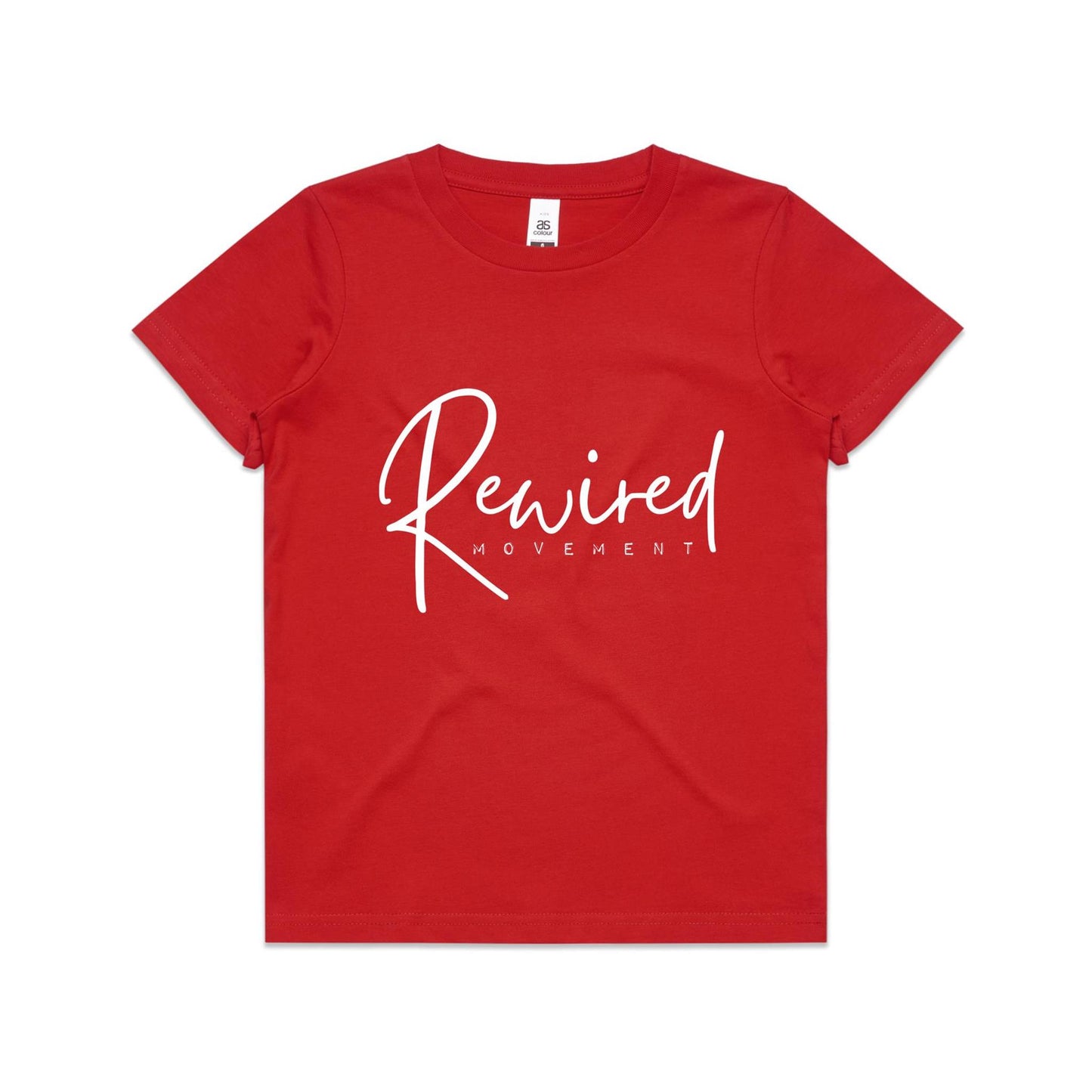 Kids - Rewired - Running Writing (AS Colour - Youth Staple Tee)