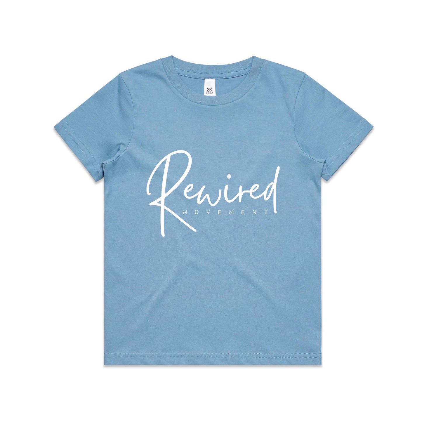 Kids - Rewired - Running Writing (AS Colour - Youth Staple Tee)