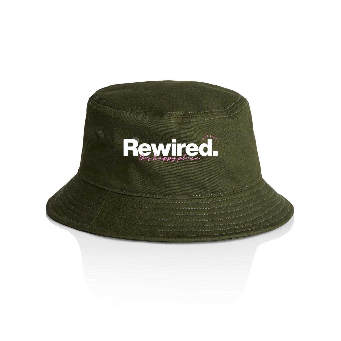 AS Colour Bucket Hat - Our Happy Place (Pink)