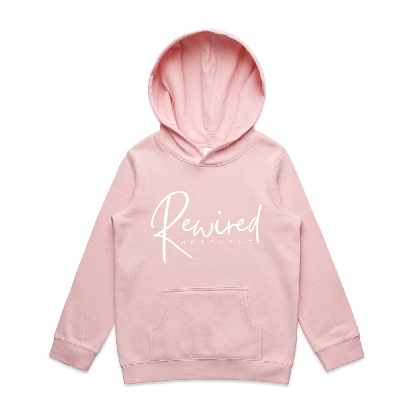 Kids - Rewired - Running Writing (AS Colour - Youth Supply Hood)