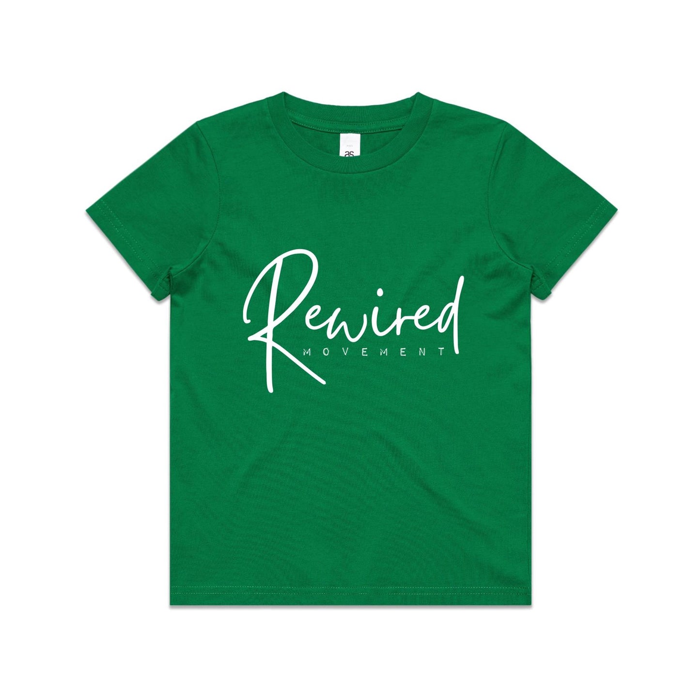 Kids - Rewired - Running Writing (AS Colour - Youth Staple Tee)