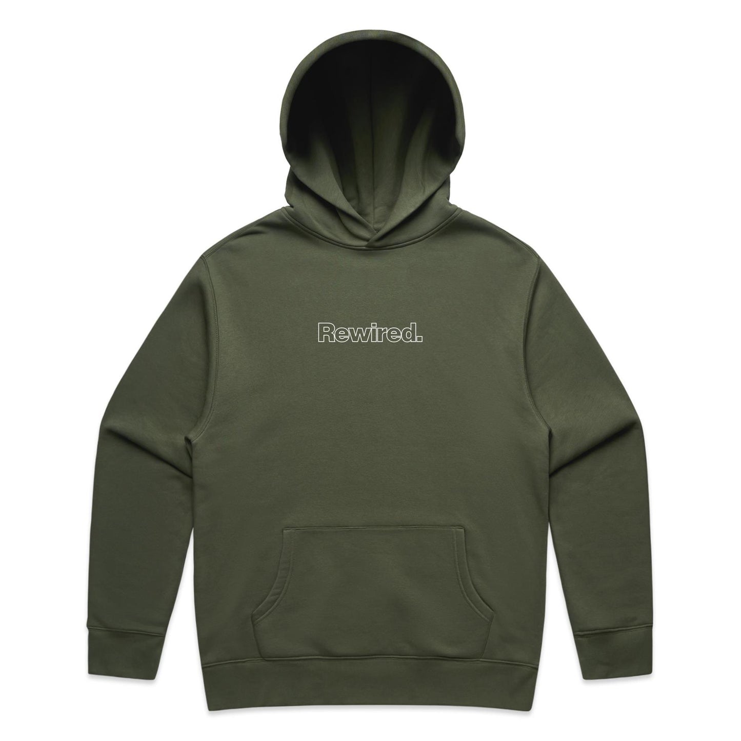 Rewired Our Happy Place Grey (AS Colour Relax Hood - Unisex)