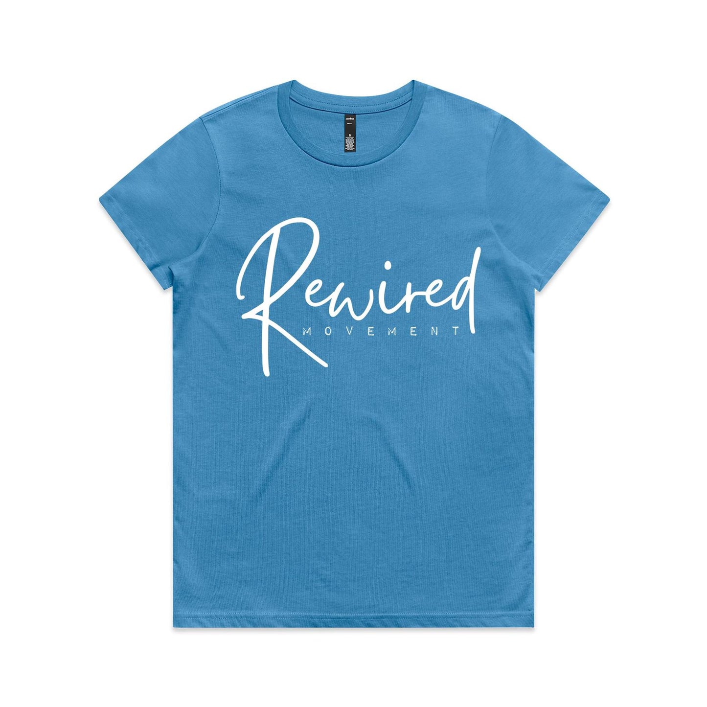 Rewired - Running Writing (AS Colour Women's Maple Tee)