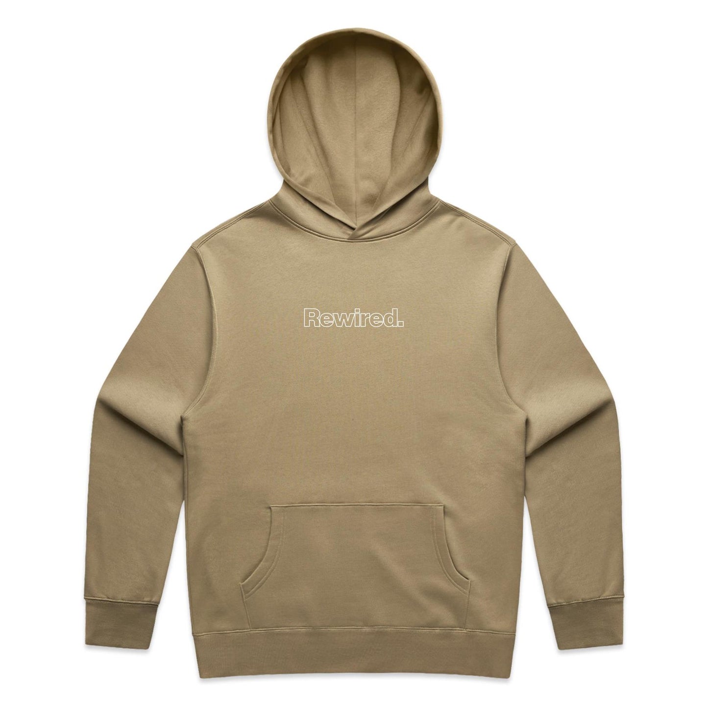 Rewired Our Happy Place Grey (AS Colour Relax Hood - Unisex)