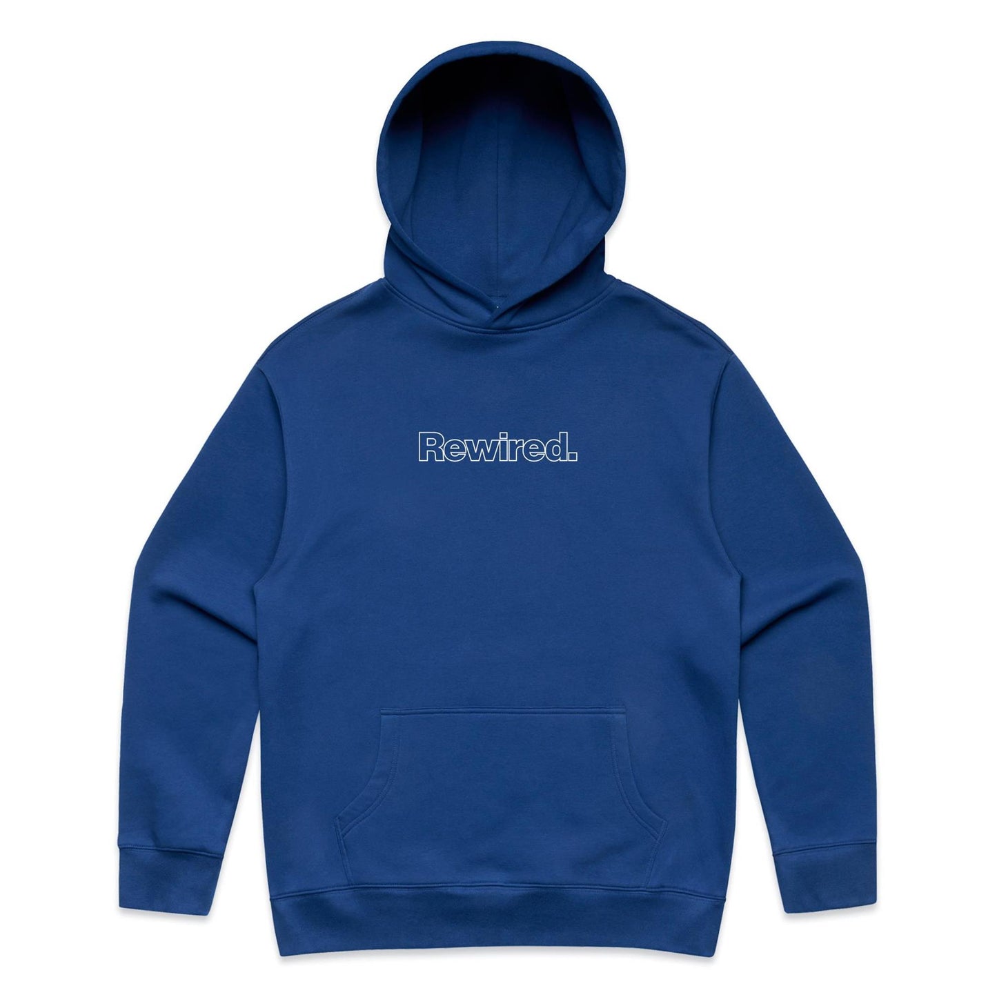 Rewired Our Happy Place Pink (Front and Back Design) - AS Colour Relax Hood - Unisex