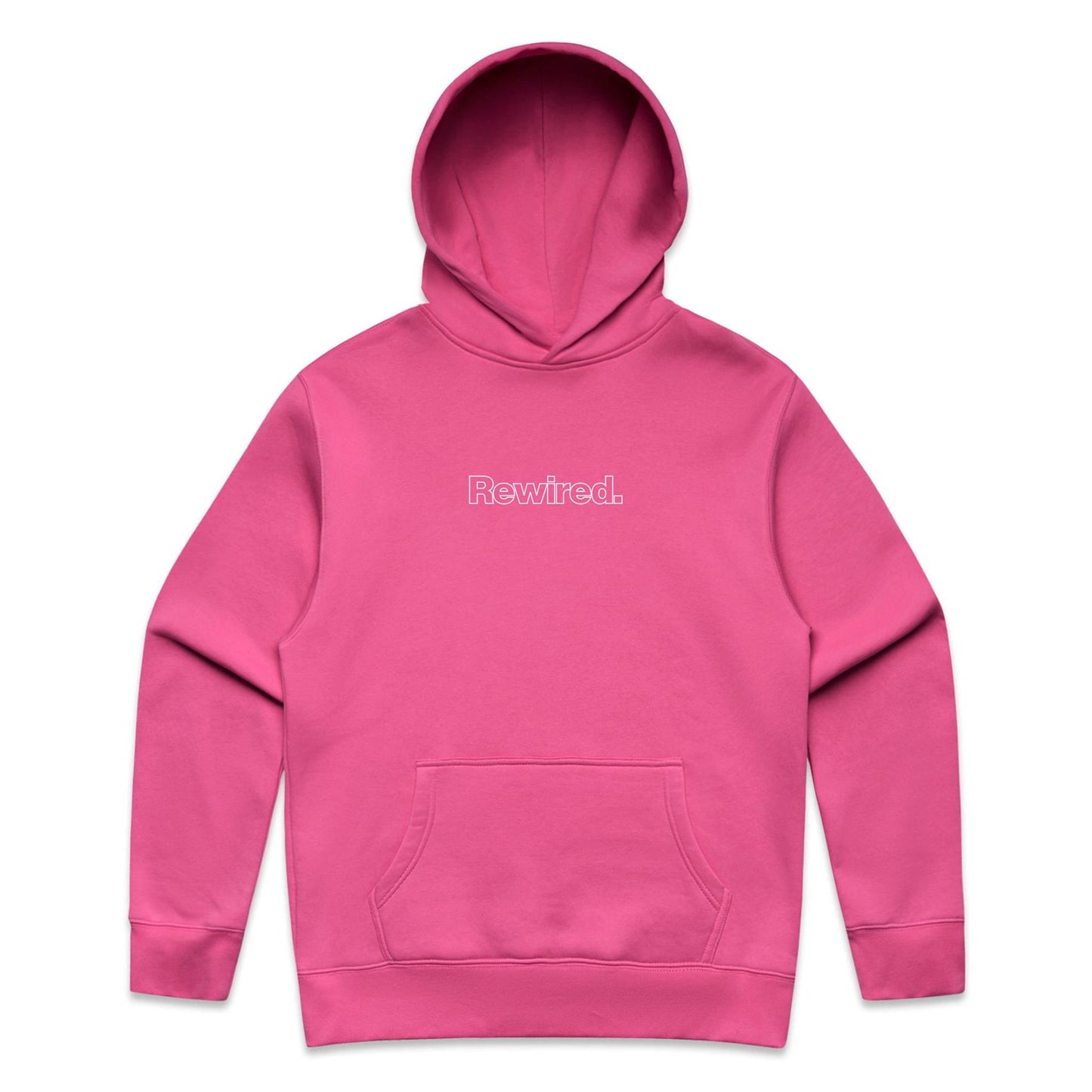 Rewired Our Happy Place Grey (AS Colour Relax Hood - Unisex)