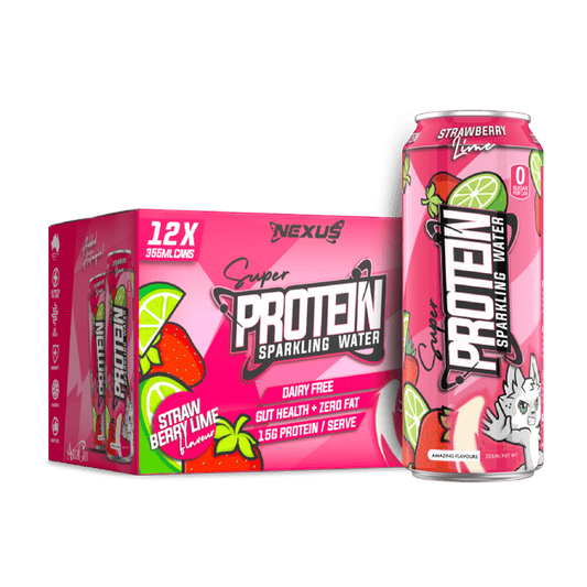 Super Protein Water RTD: Strawberry Lime (12 Pack)
